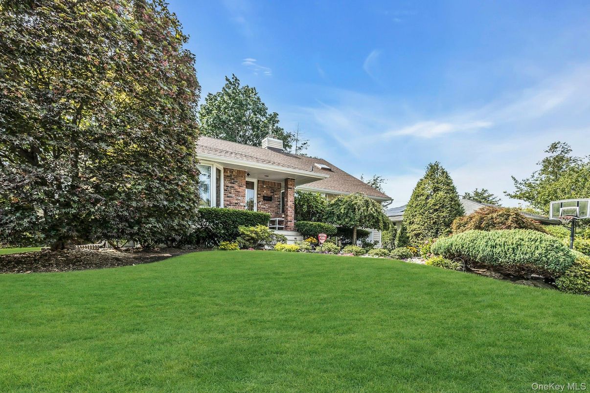 Backyard, Exterior, Facade, Brick Facade, None