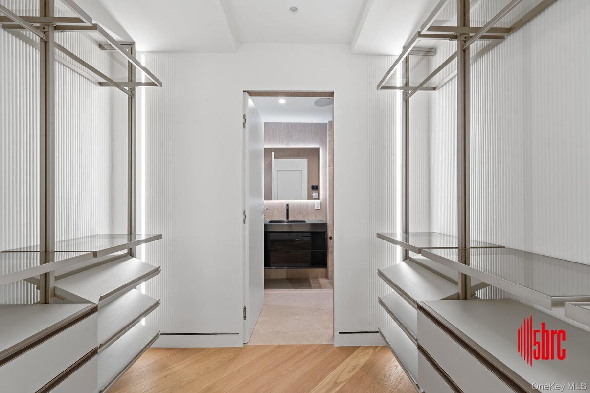 Interior, Recessed Lighting, Walk-in Closets, Wood Texture Flooring
