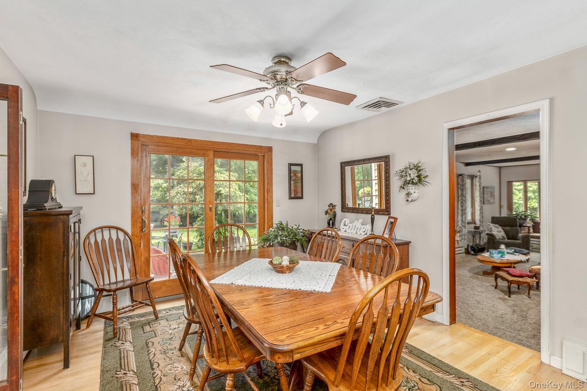 Dining room, Interior, Wood Texture Flooring