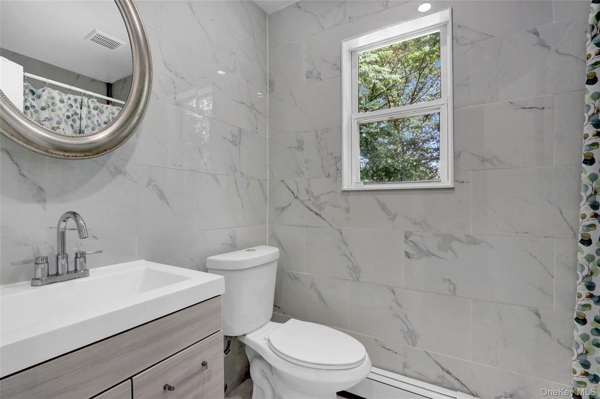 Bathroom, Interior, Marble Walls