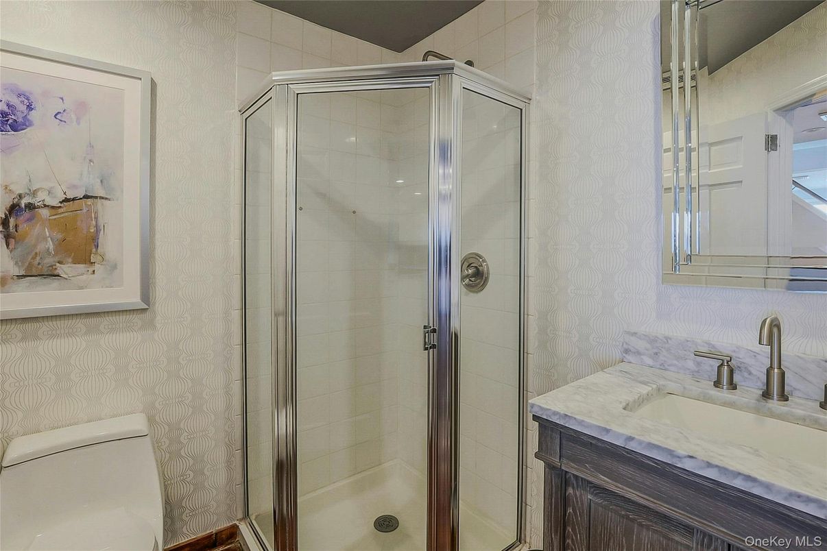 Bathroom, Glass Shower, Interior