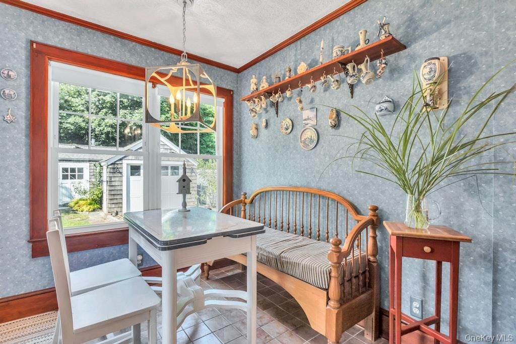 Dining room, Interior, Pendant Lights