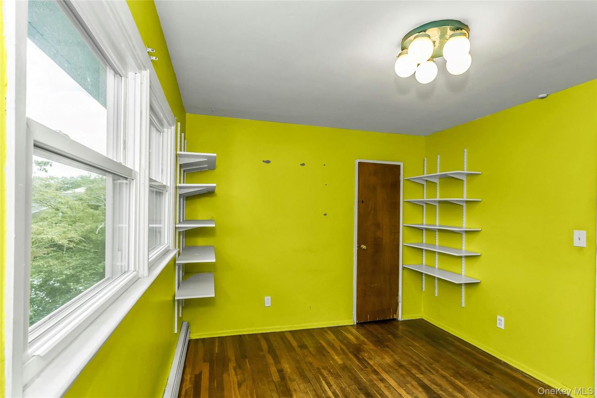 Empty room, Interior, Wood Texture Flooring