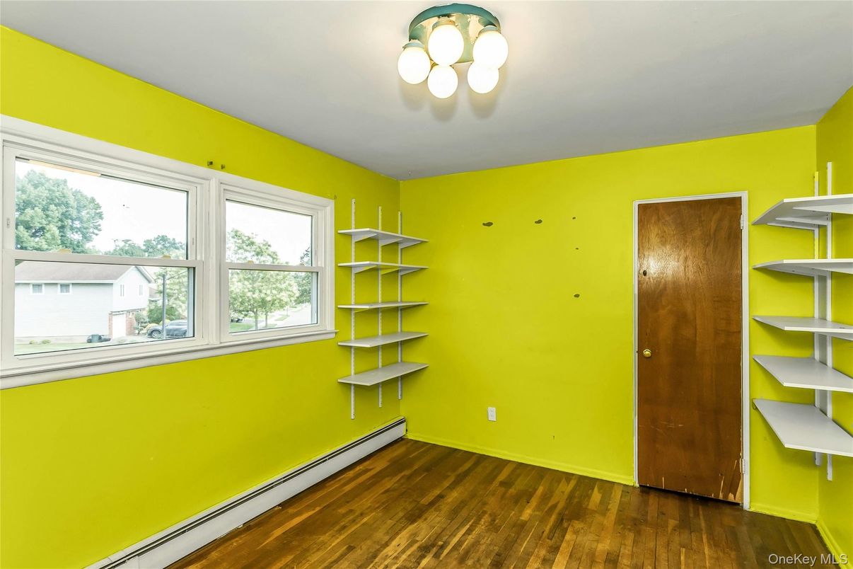 Empty room, Interior, Wood Texture Flooring