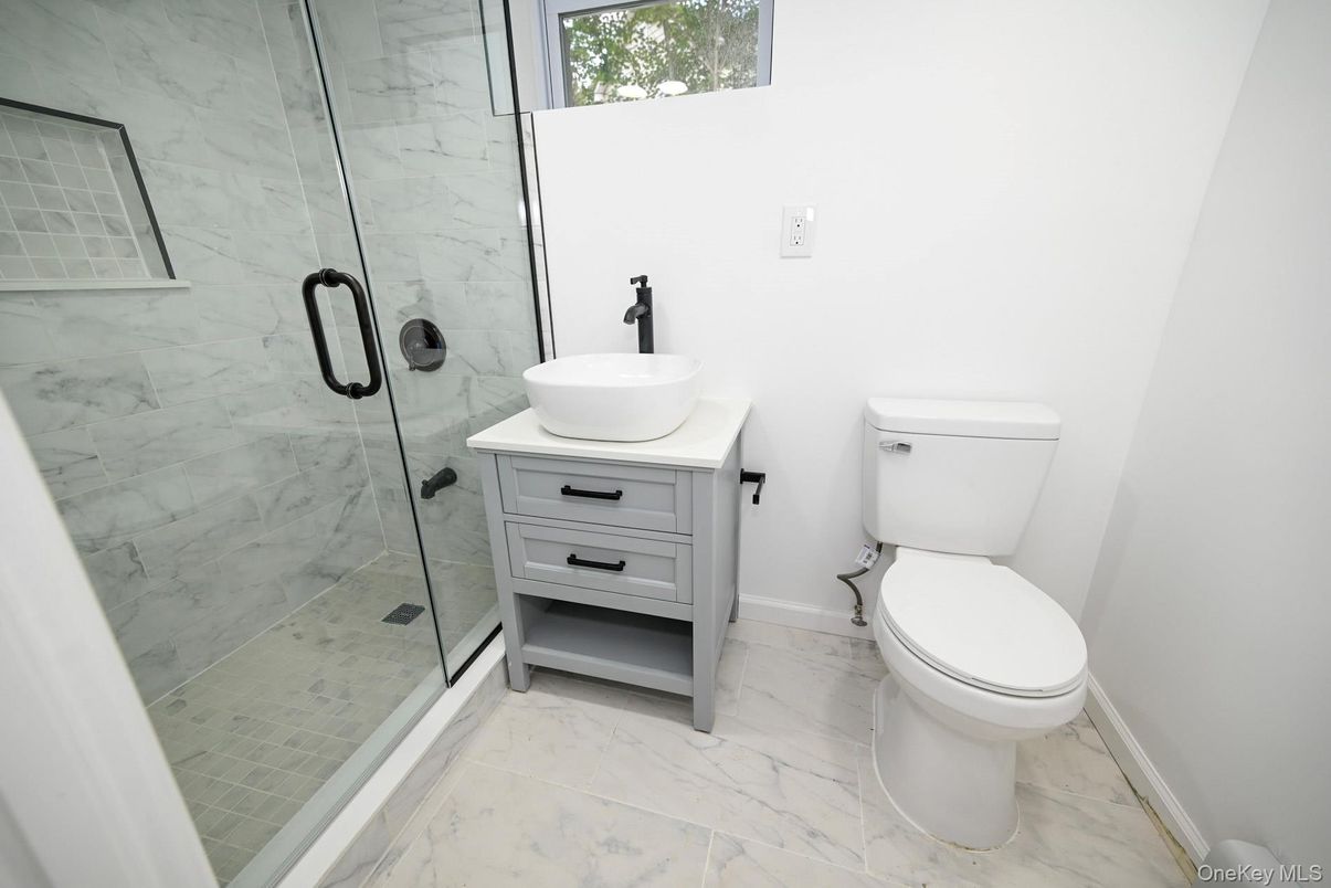 Bathroom, Glass Shower, Interior, Marble, Marble Walls