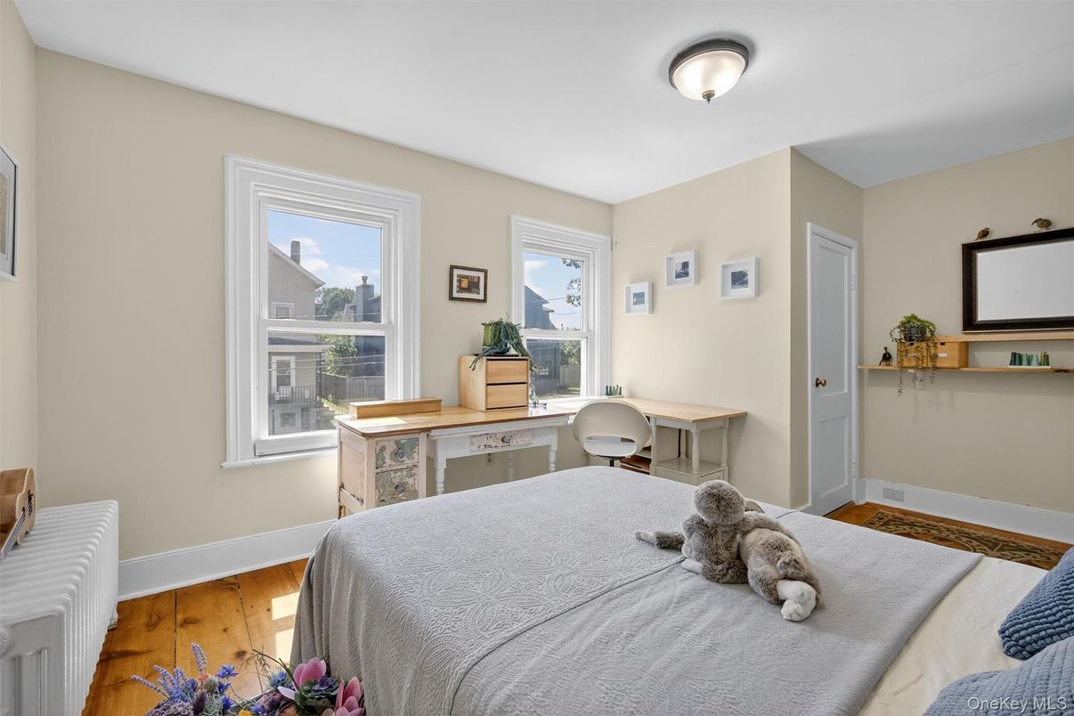 Bedroom, Home Office, Interior, Wood Texture Flooring