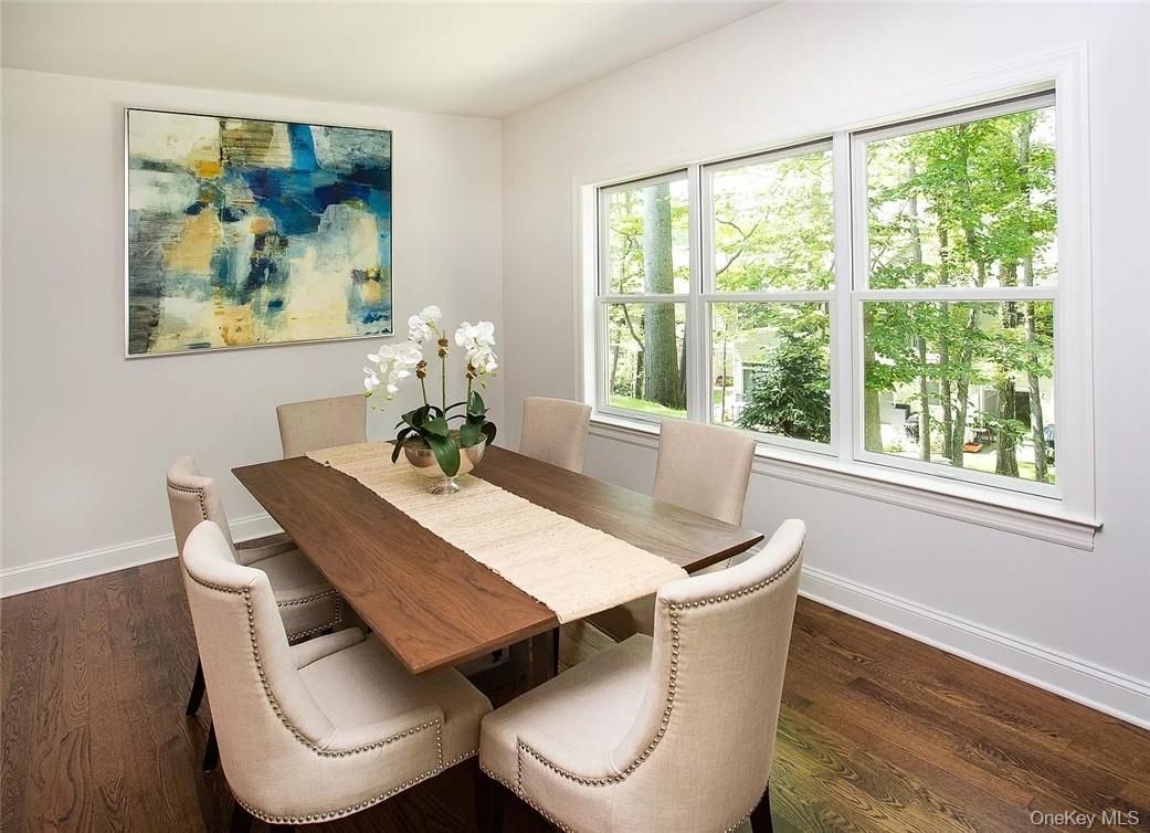 Dining room, Interior, Wood Texture Flooring