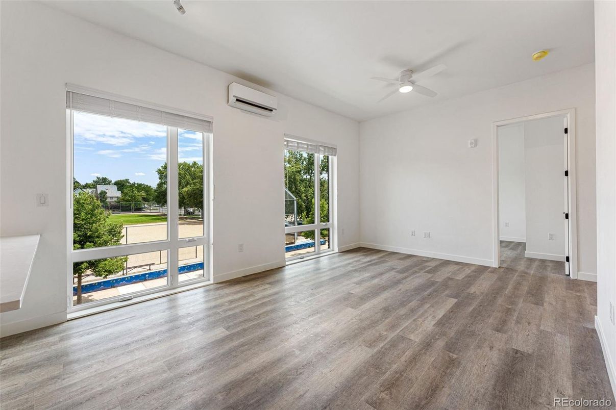 Empty room, Interior, Wood Texture Flooring