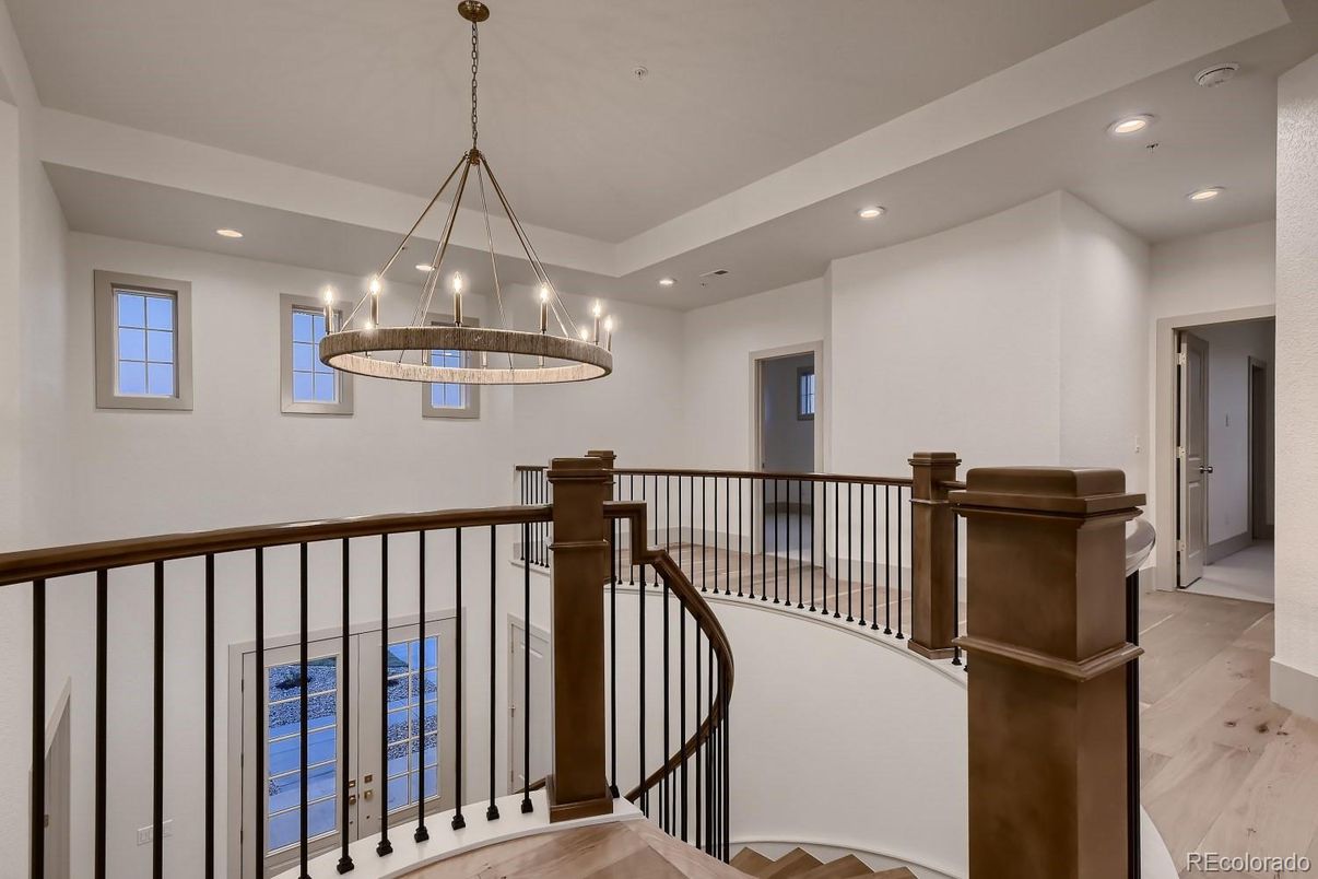 Chandelier, Interior, Pendant Lights, Recessed Lighting, Wood Texture Flooring