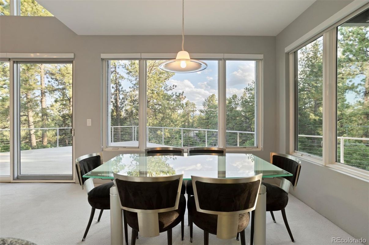 Dining room, Interior, Pendant Lights