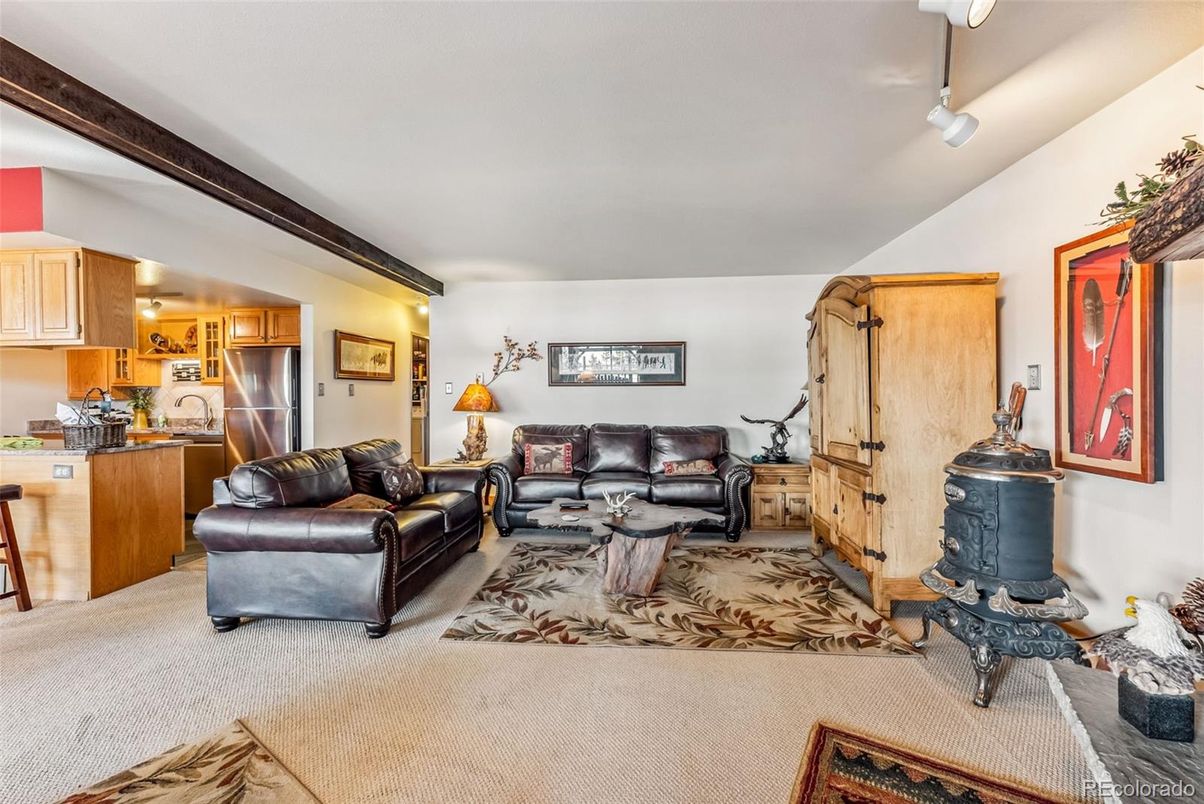Interior, Kitchen, Living room