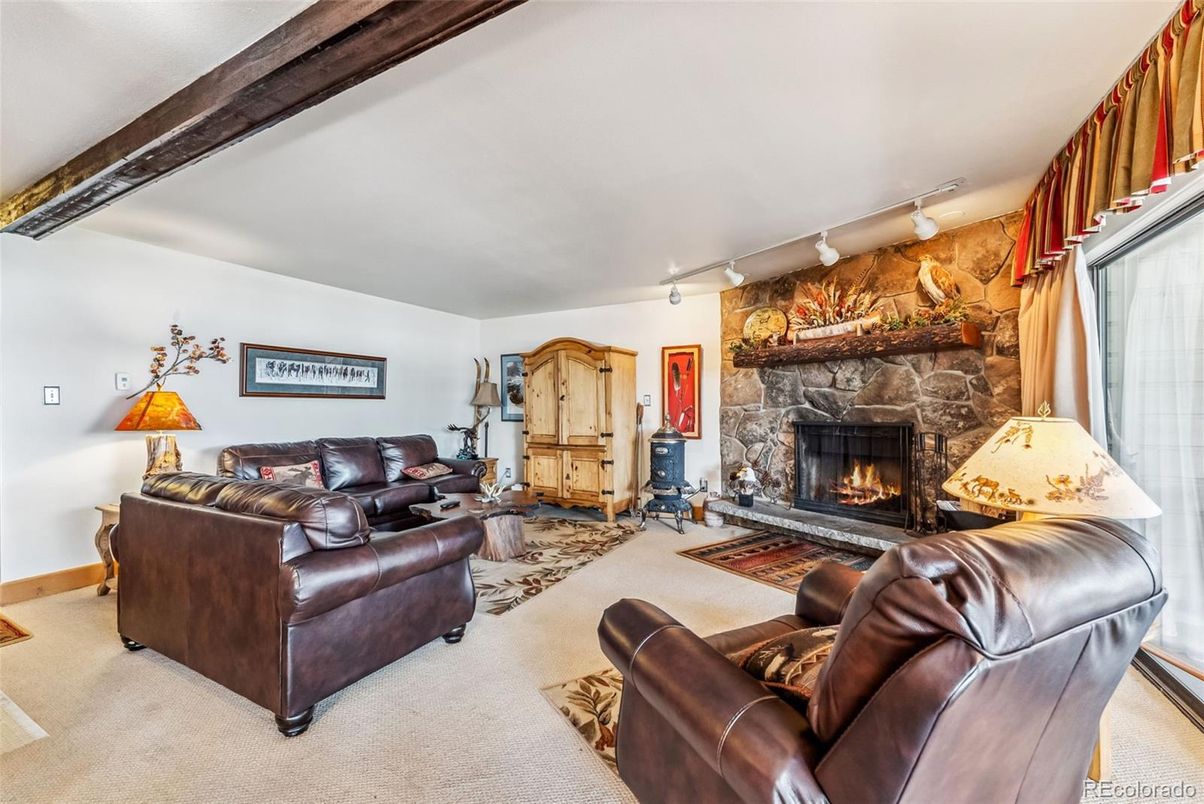 Fireplace, Interior, Living room, Stone Walls