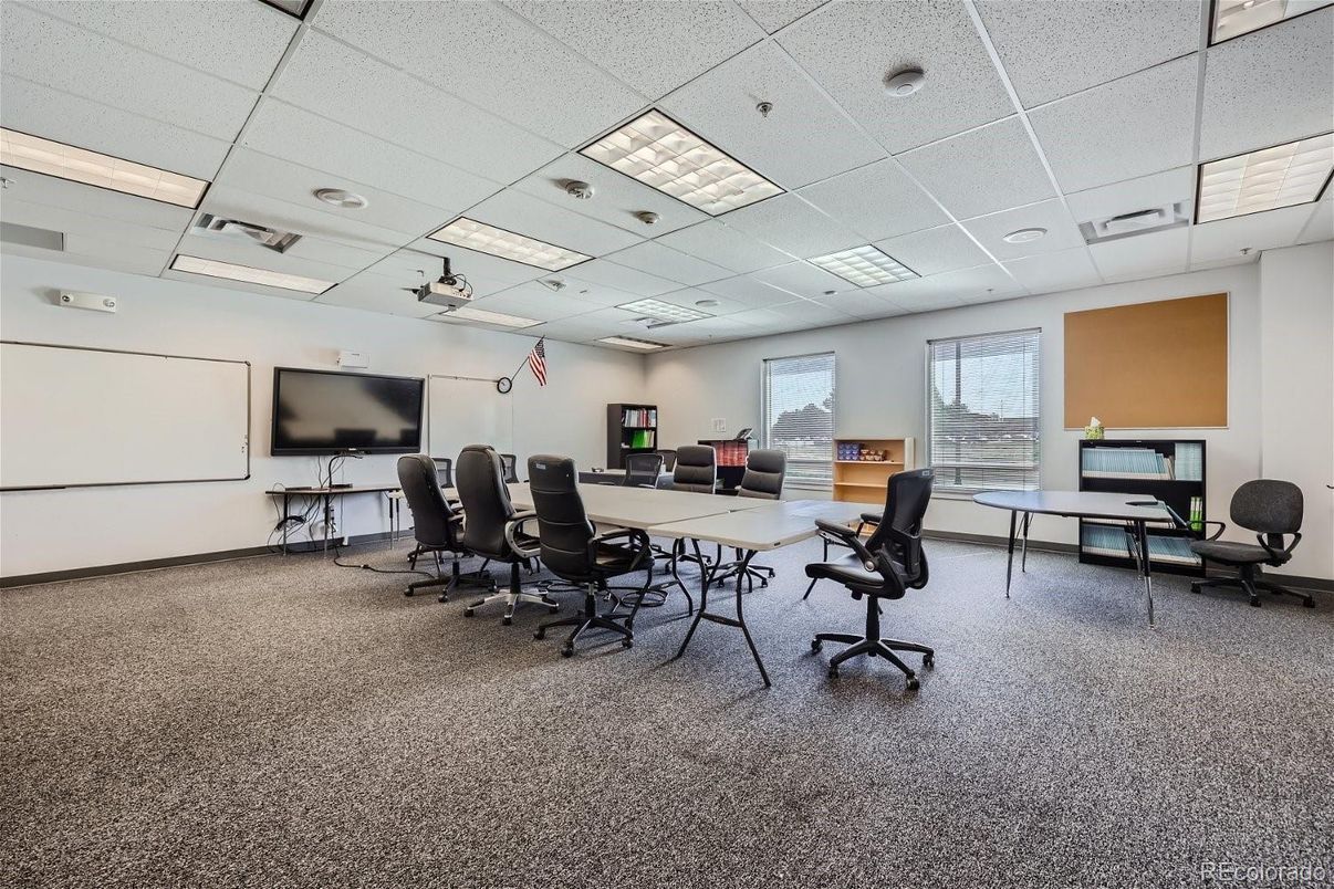 Home Office, Interior, Recessed Lighting