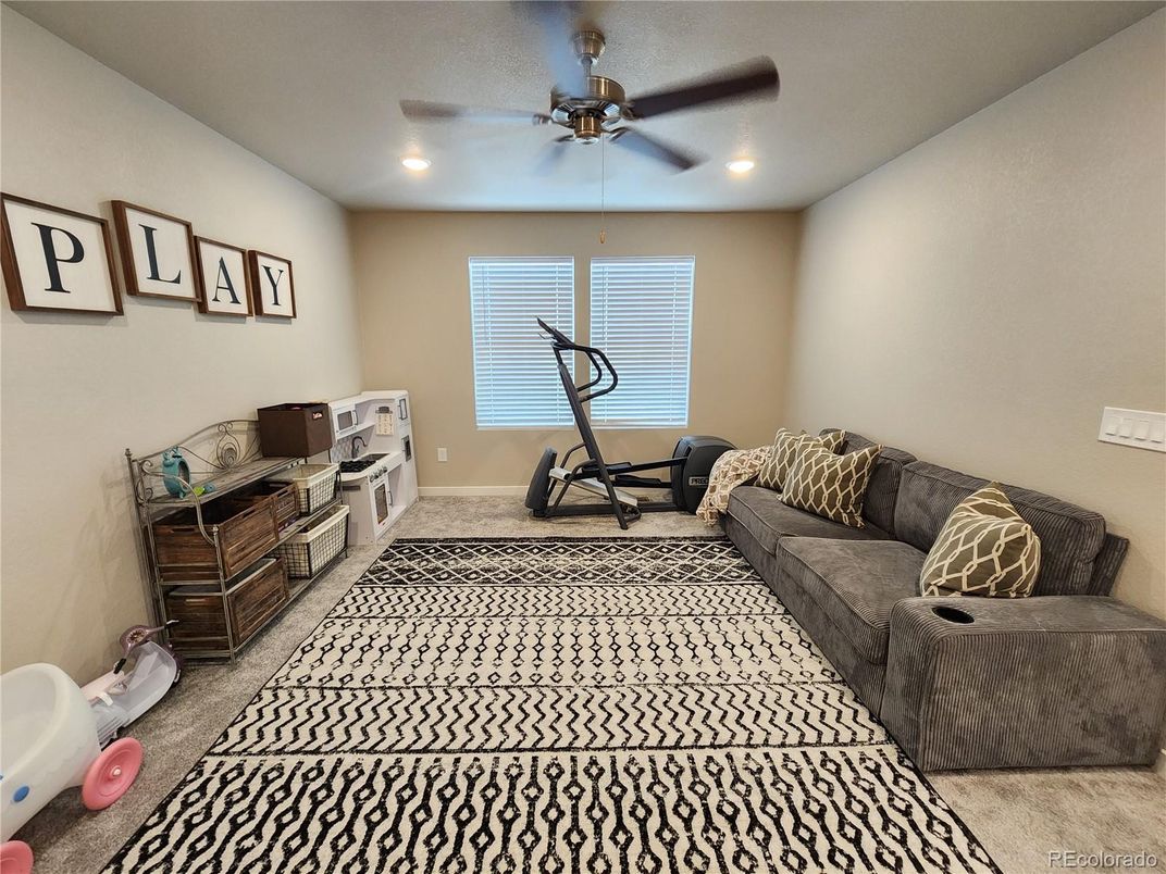 Fitness Equipment, Interior, Recessed Lighting