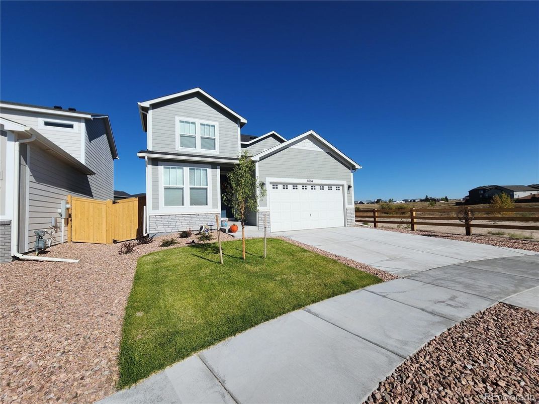 Attached, Backyard, Detached Garage, Exterior, Facade, Farmhouse