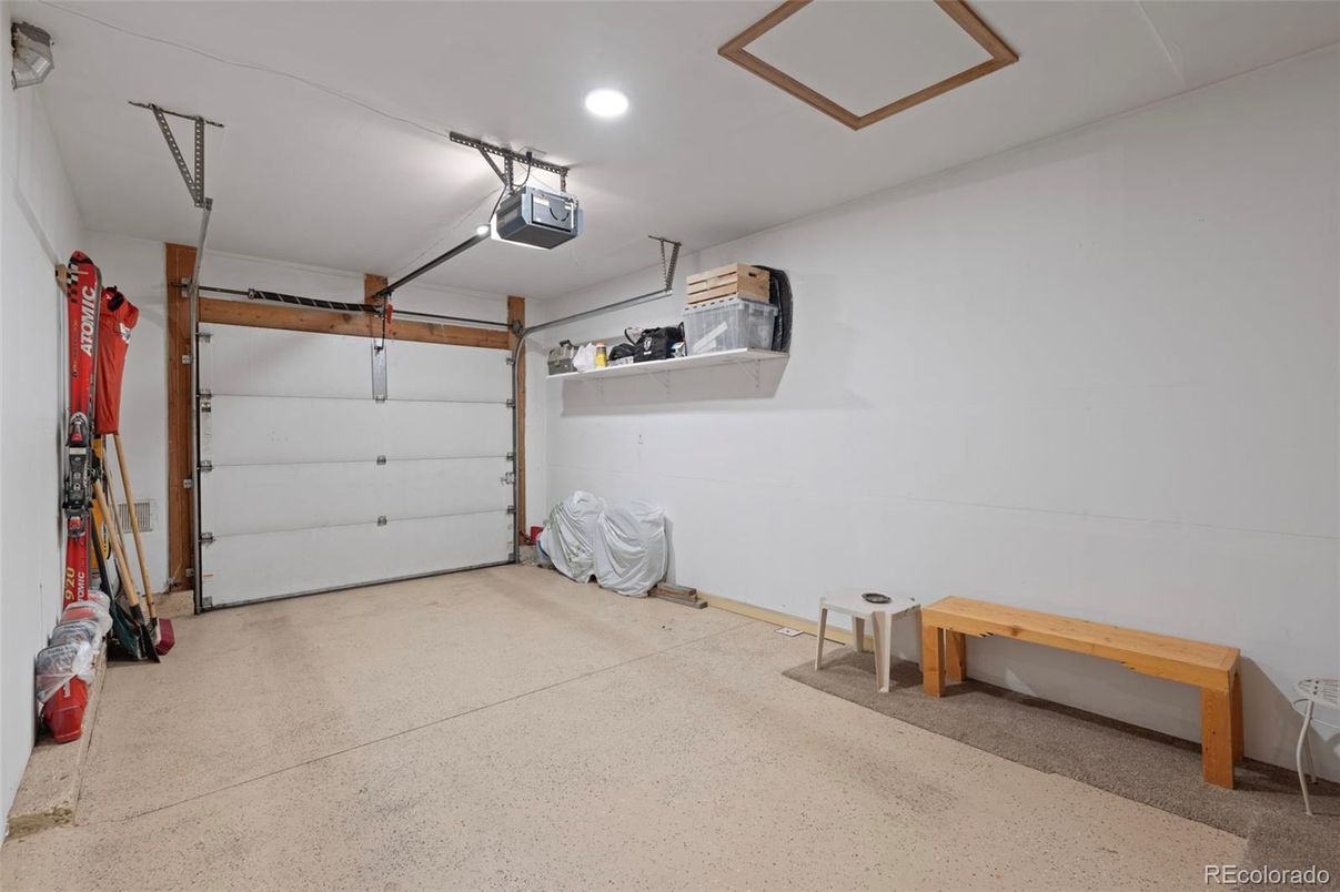 Garage, Interior, Recessed Lighting
