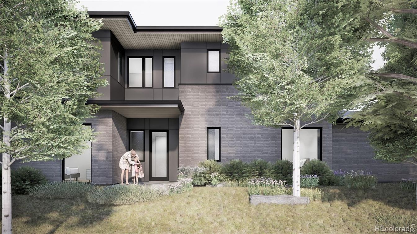 Exterior, Facade, Brick Facade, Modern
