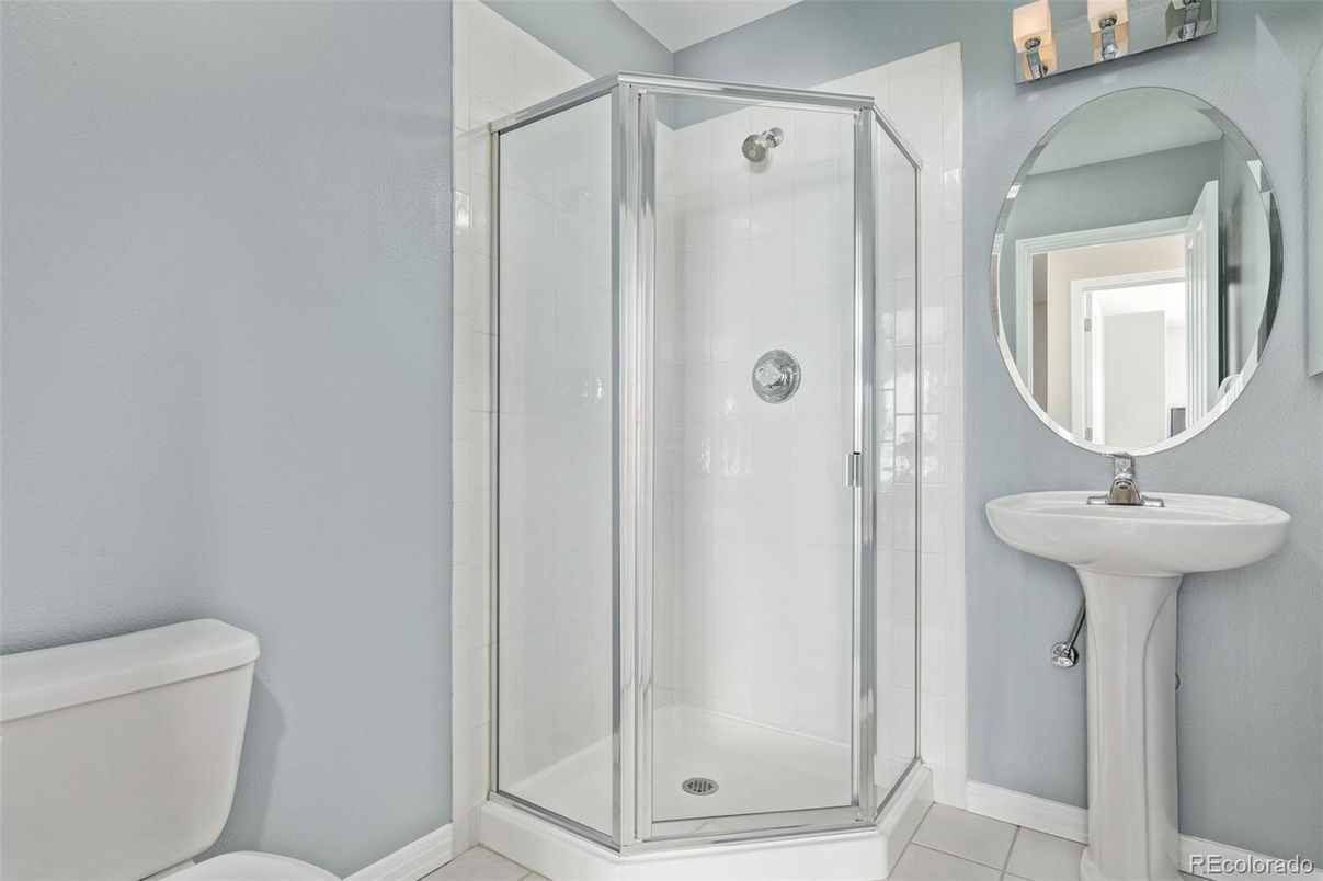 Bathroom, Glass Shower, Interior