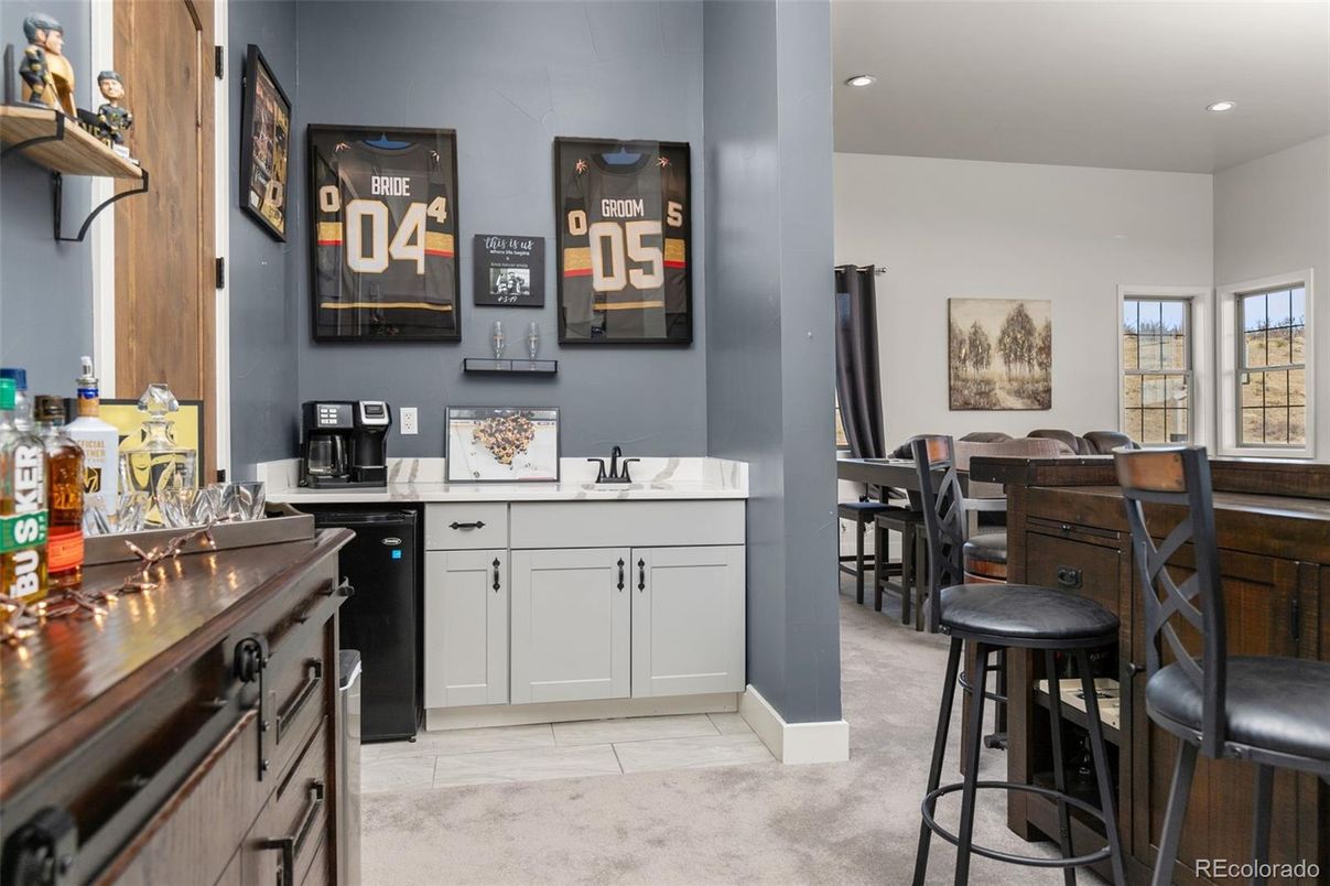 Dining room, Interior, Kitchen, Recessed Lighting