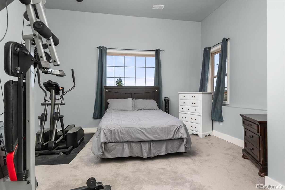 Bedroom, Fitness Equipment, Interior