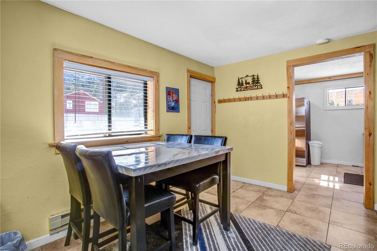 Bathroom, Dining room, Interior