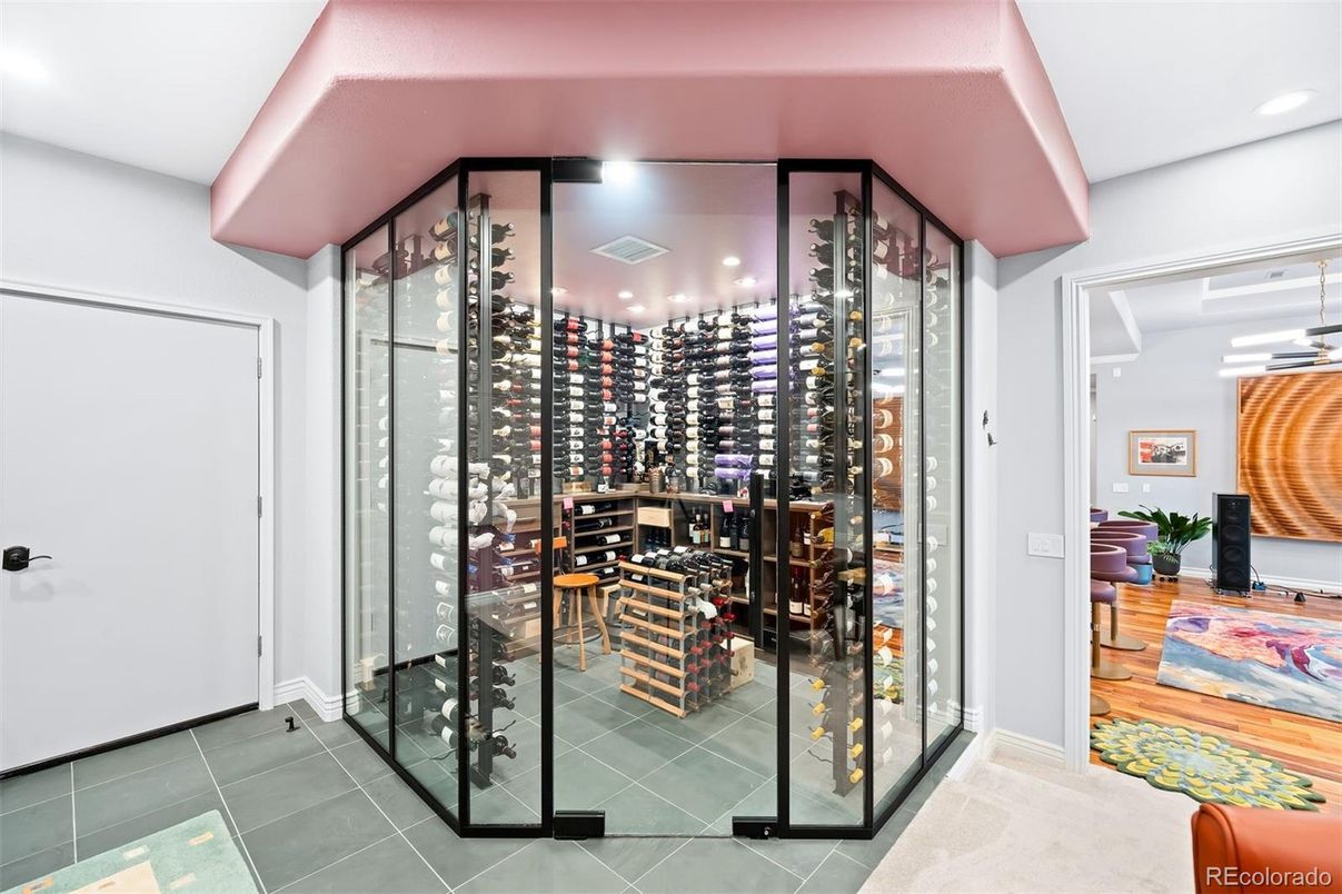 Interior, Recessed Lighting, Wine Storage