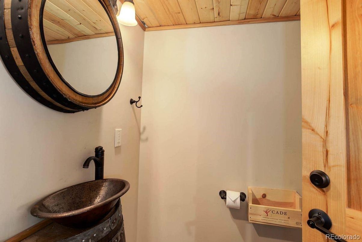 Bathroom, Interior, Wooden Ceilings