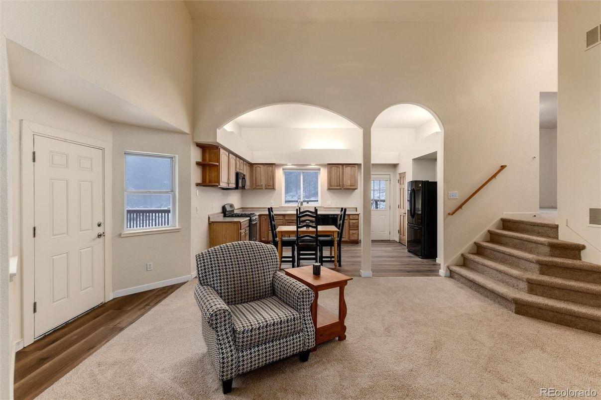 Dining room, Interior, Kitchen, Wood Texture Flooring