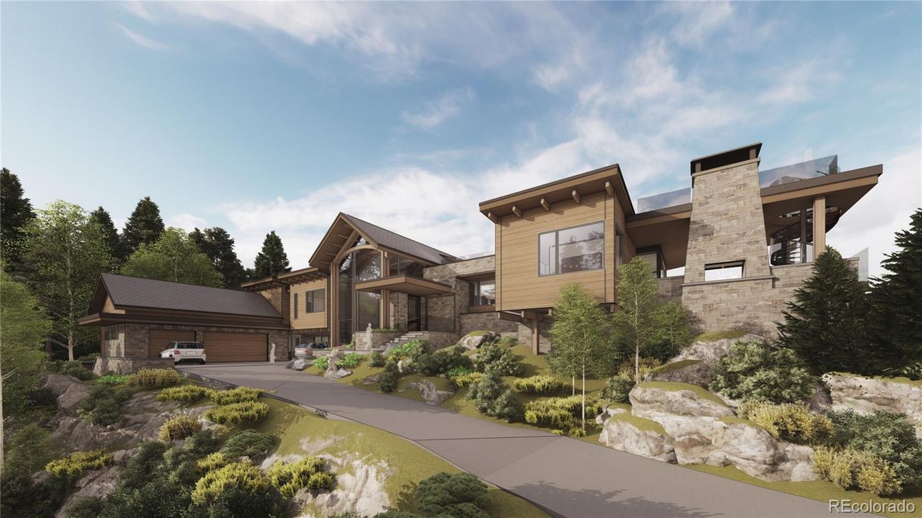 Attached, Exterior, Facade, Log Home