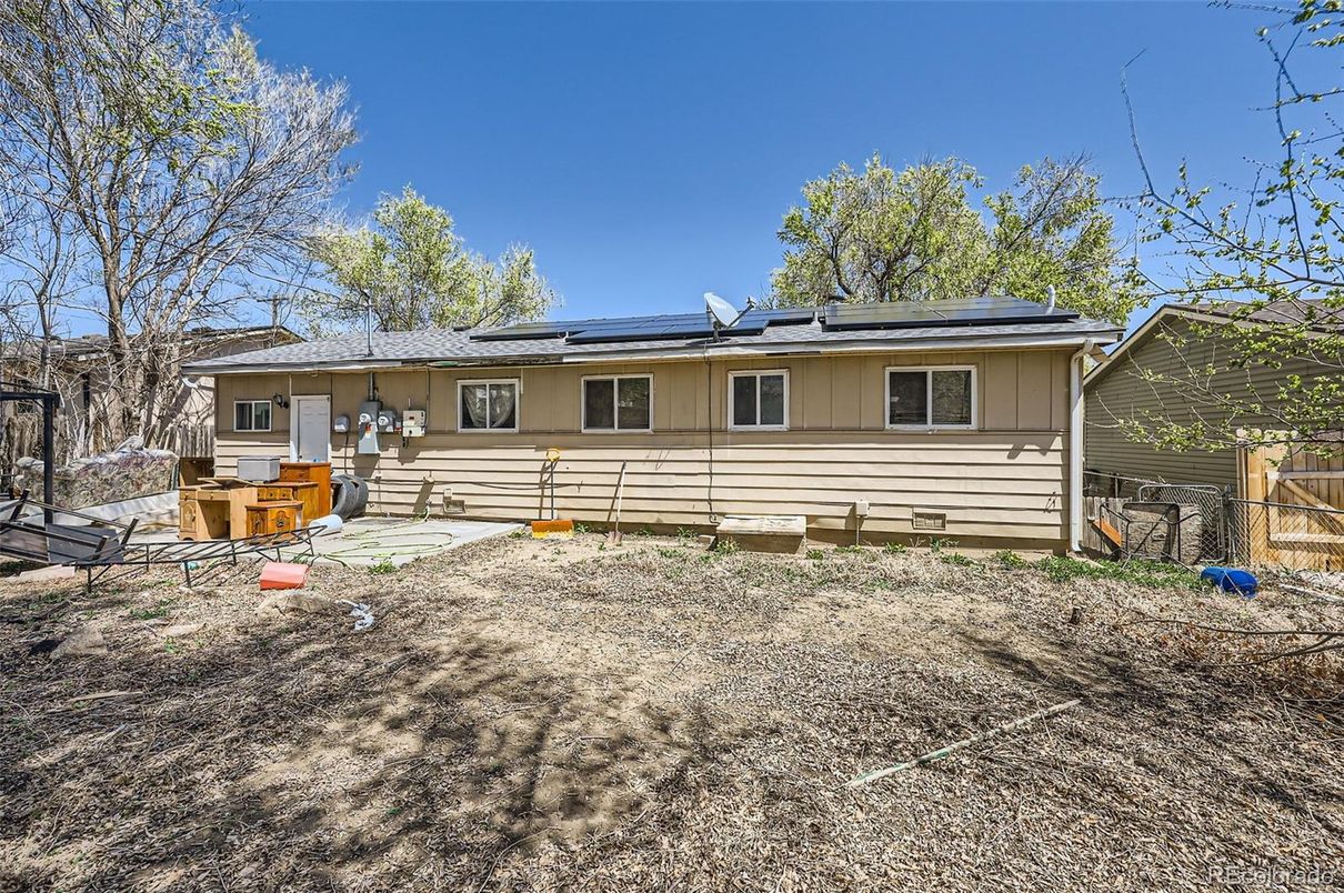 Backyard, Exterior, Solar Panels