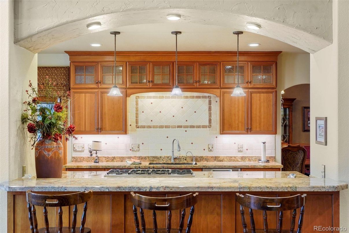 Interior, Kitchen, Pendant Lights, Recessed Lighting