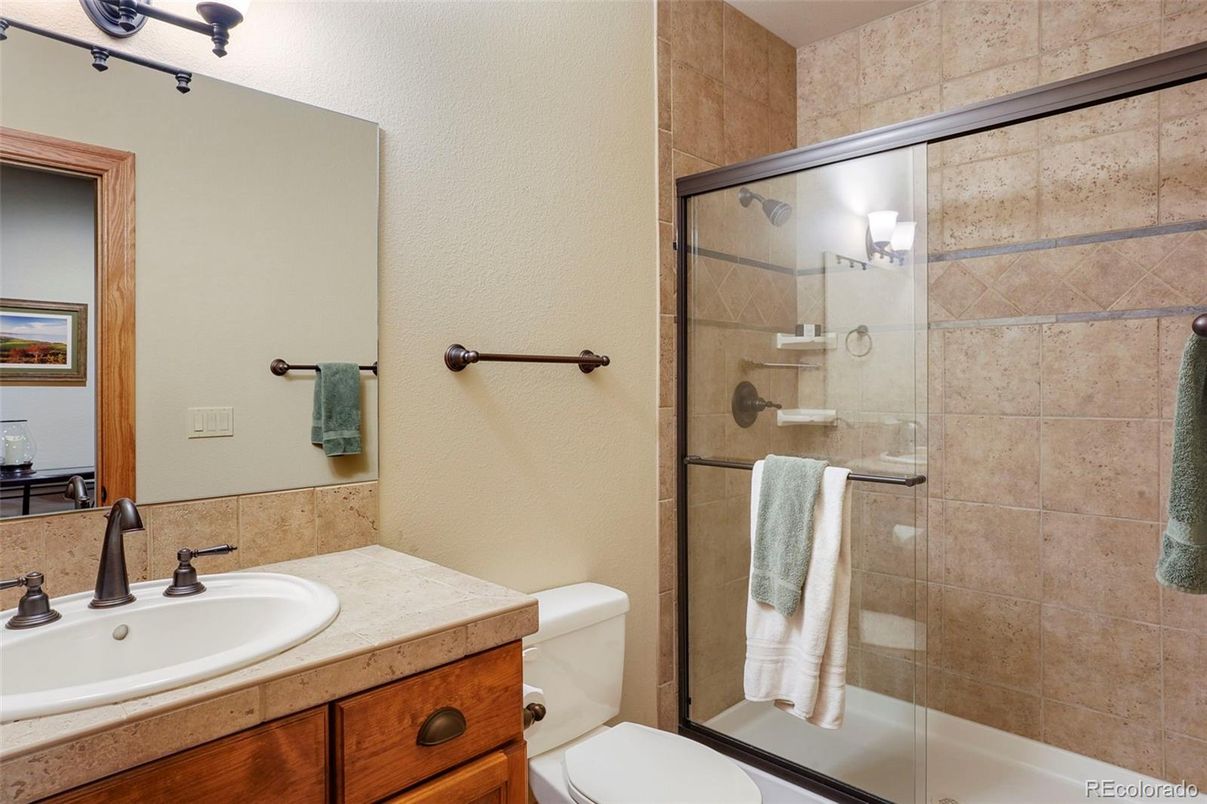 Bathroom, Glass Shower, Interior
