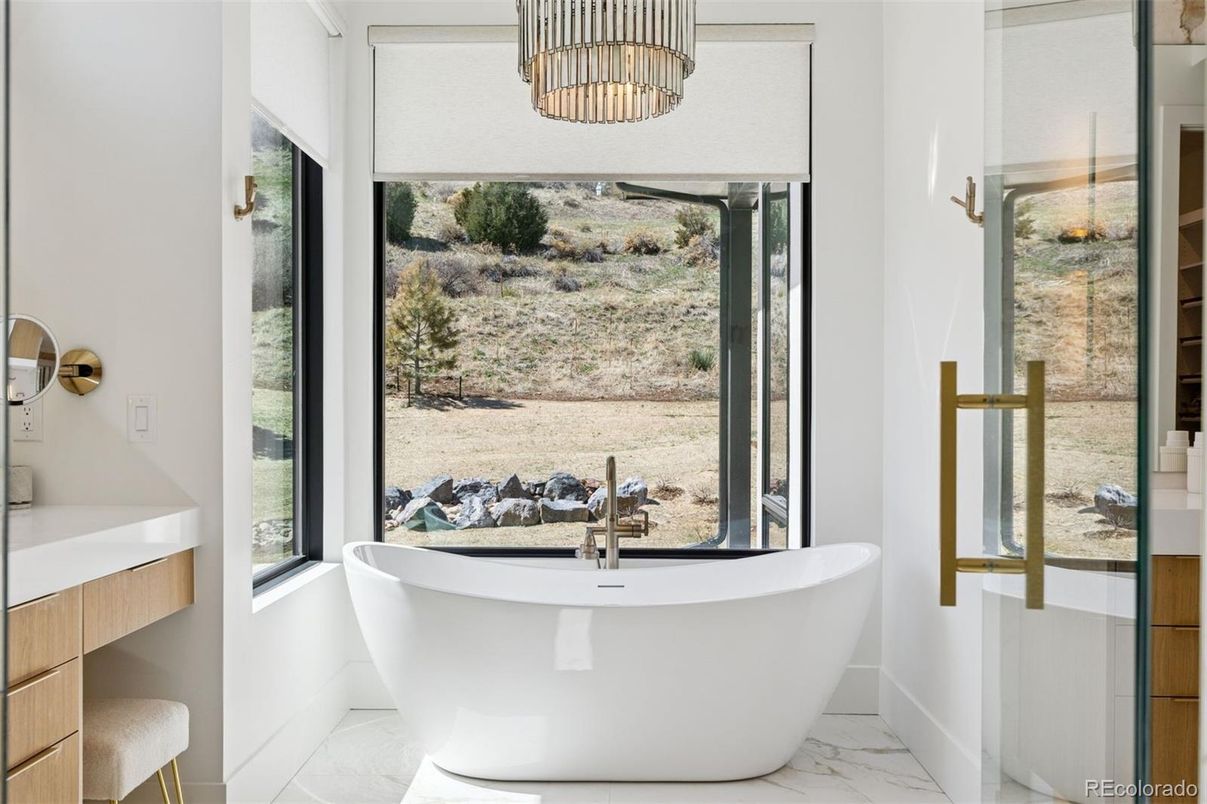 Bathroom, Free Standing Baths, Interior, Marble