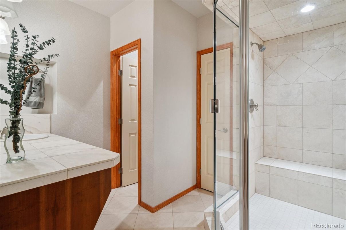 Bathroom, Glass Shower, Interior