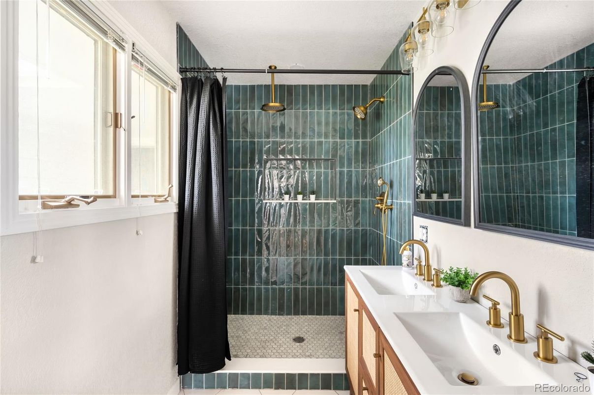 Bathroom, Glass Shower, Interior