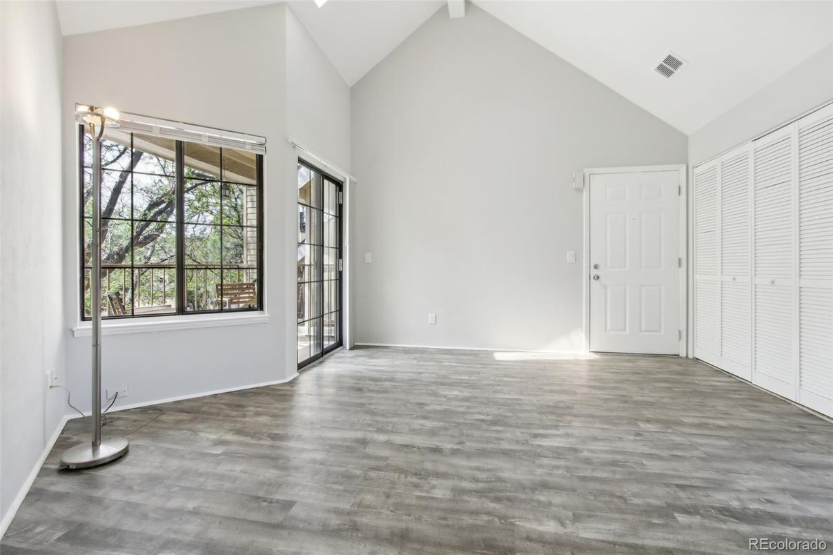 Empty room, Interior, Wood Texture Flooring