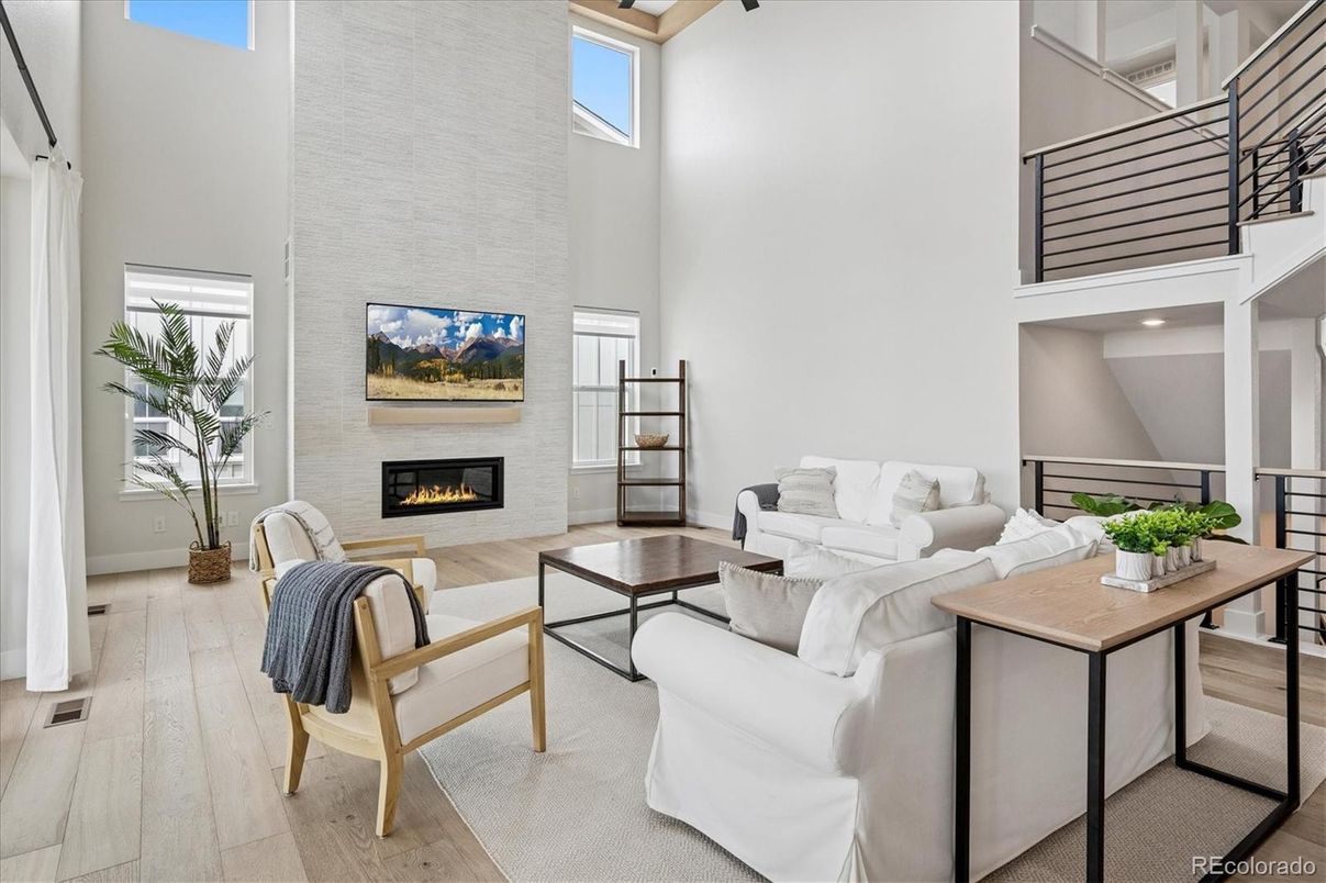 Fireplace, Interior, Living room, Wood Texture Flooring