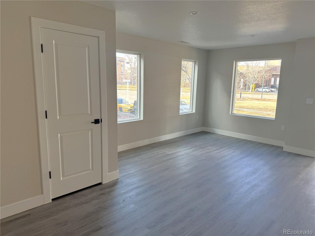 Empty room, Interior, Wood Texture Flooring