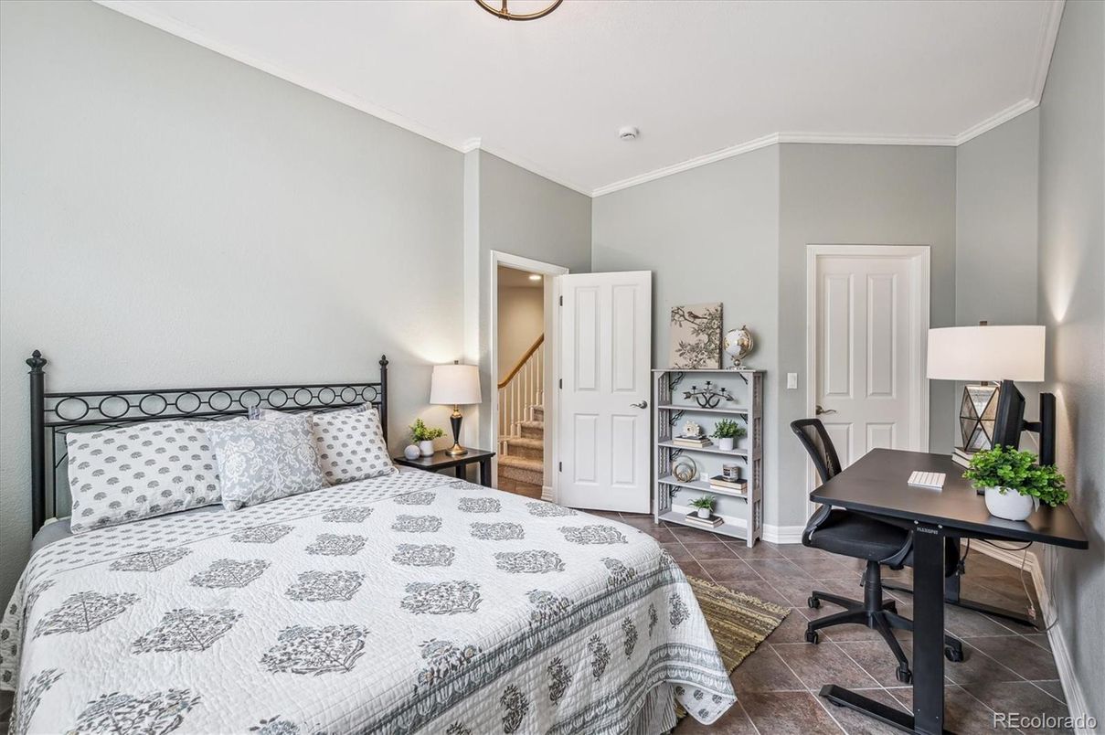 Bedroom, Home Office, Interior