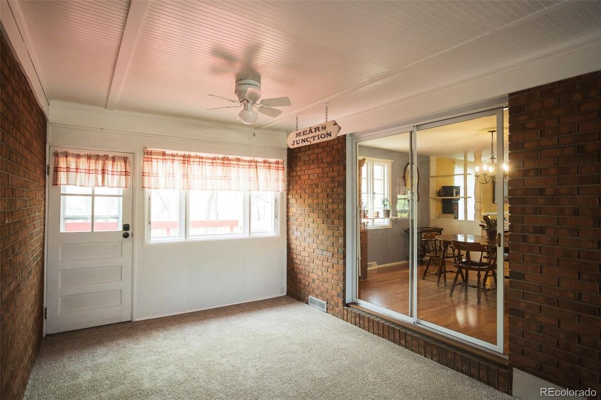 Dining room, Empty room, Interior, Stone Walls