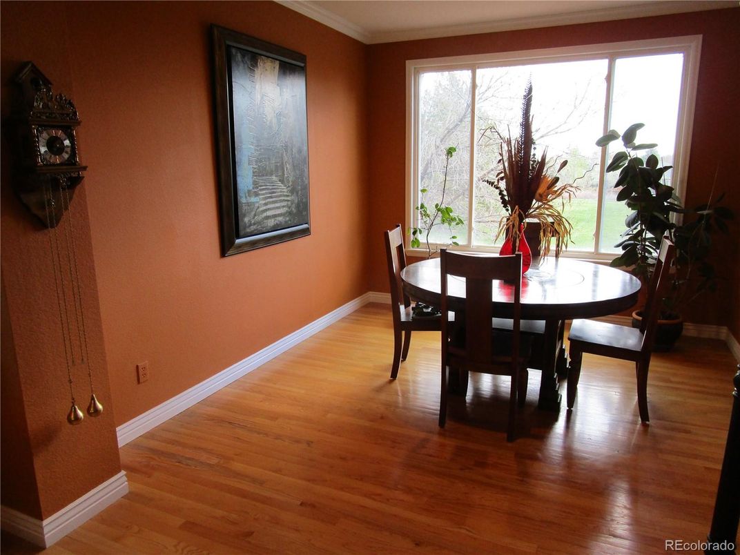 Dining room, Interior, Wood Texture Flooring