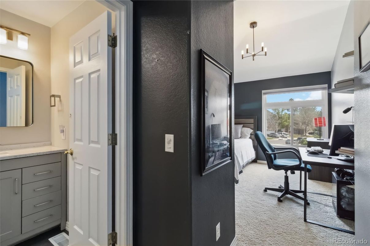 Home Office, Interior, Pendant Lights