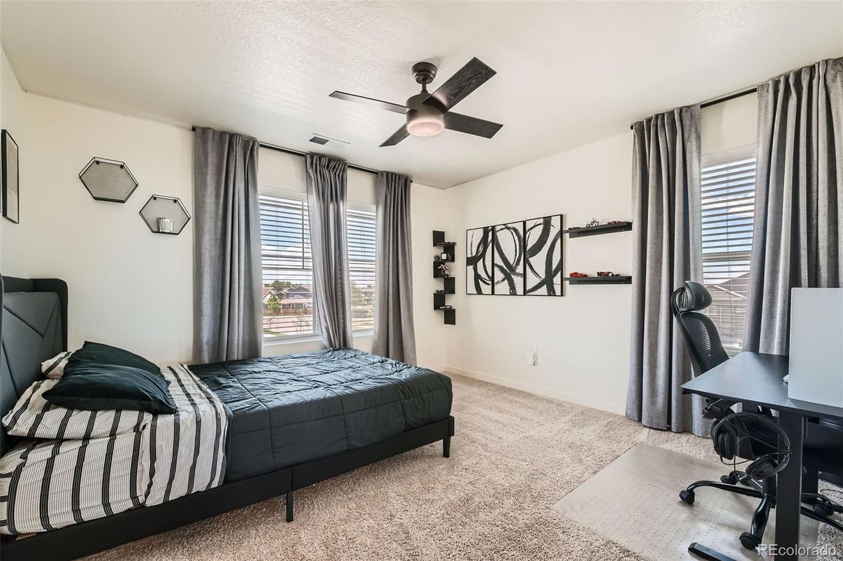 Bedroom, Home Office, Interior