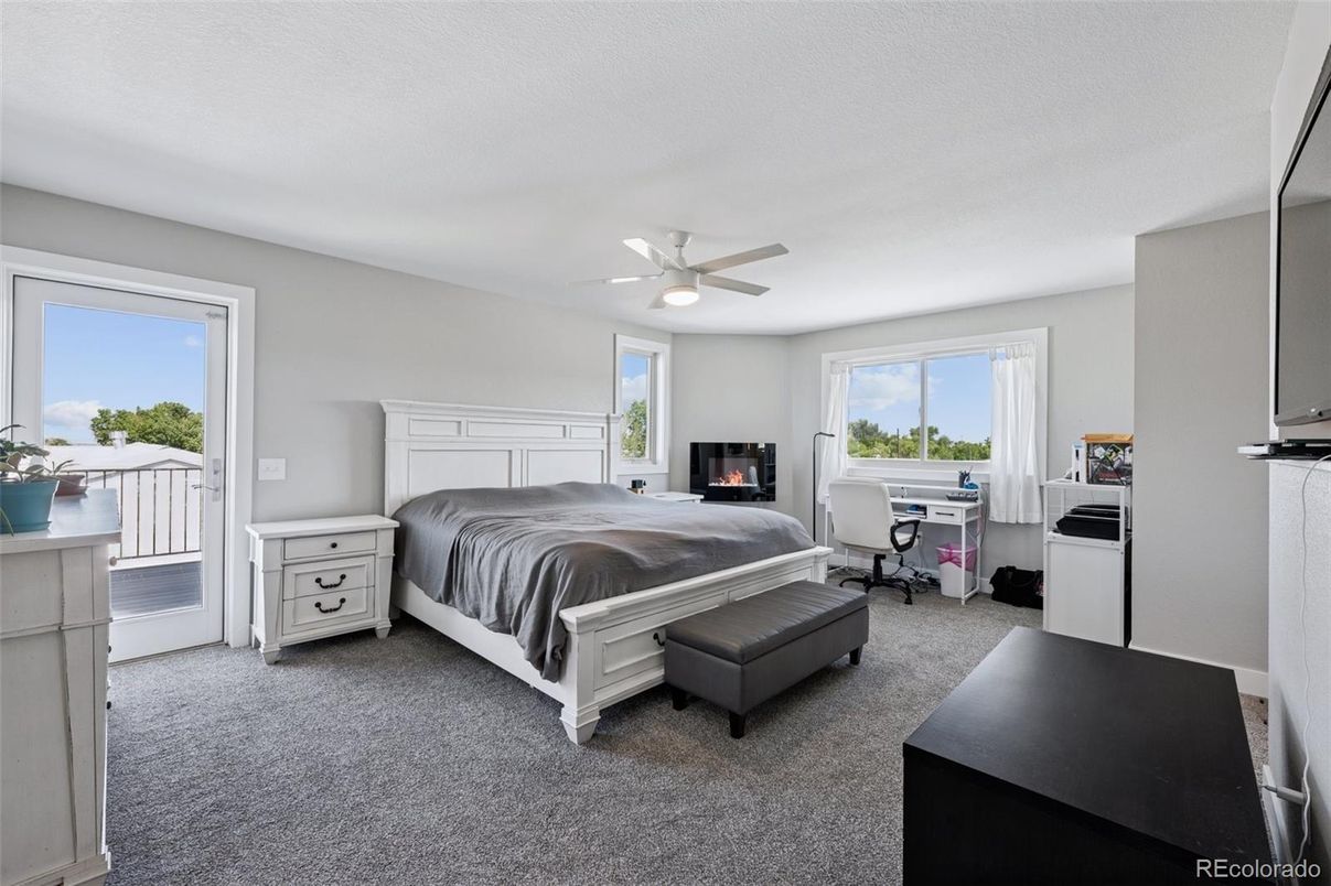 Bedroom, Home Office, Interior