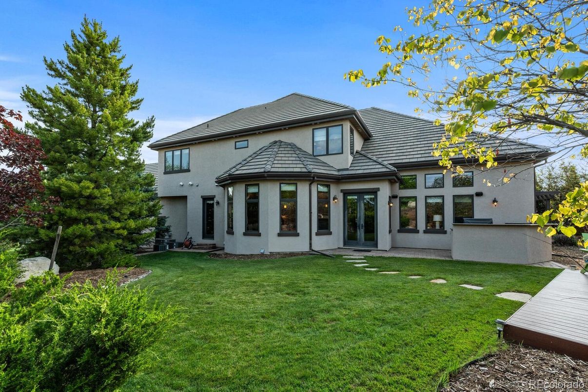 Backyard, Exterior, Facade, French Provincial