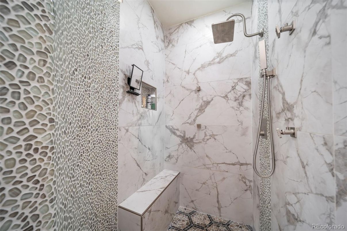 Bathroom, Interior, Marble Walls
