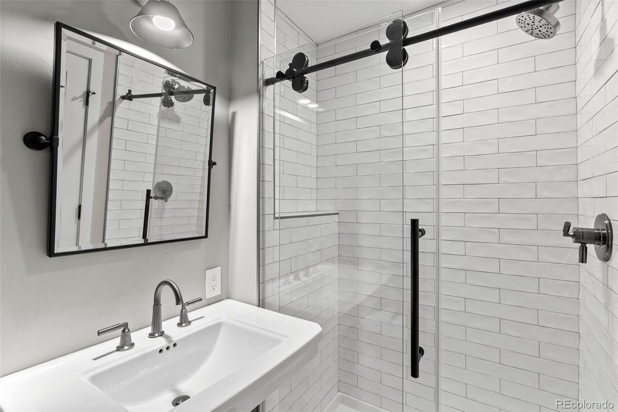 Bathroom, Glass Shower, Interior