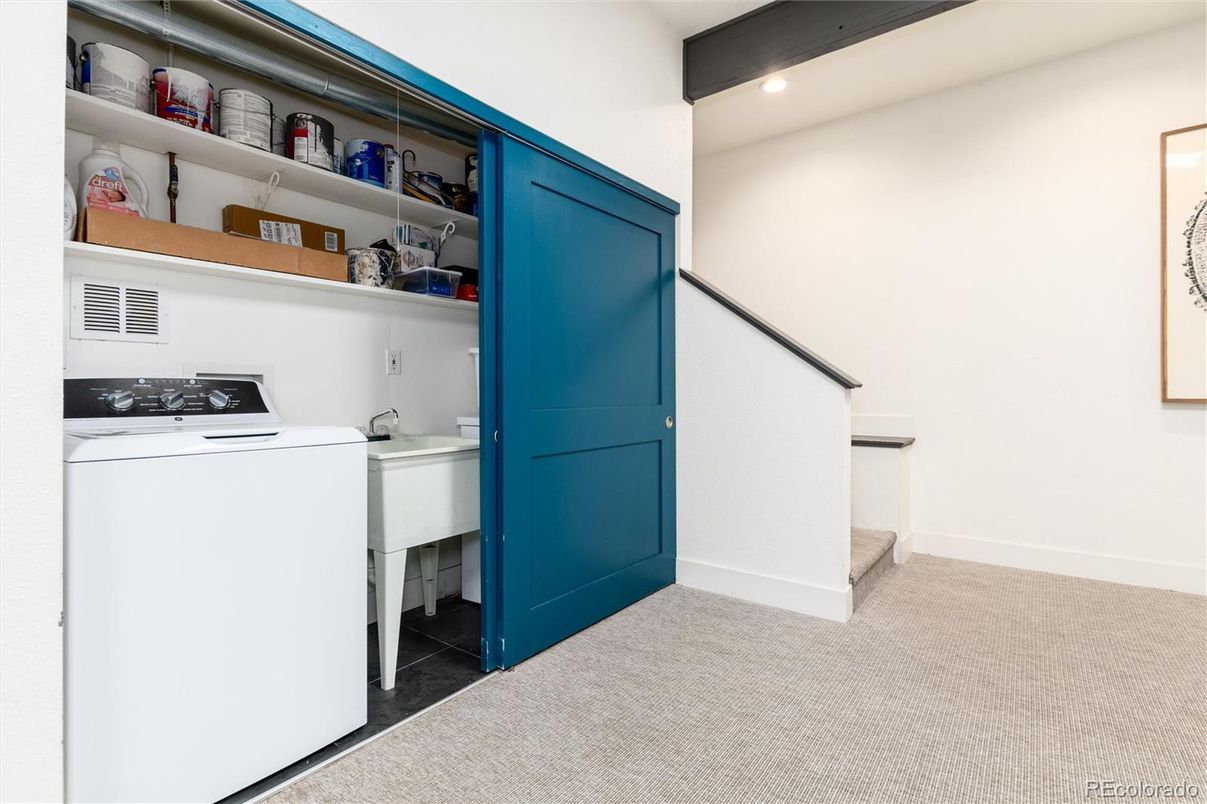 Interior, Recessed Lighting, Washer