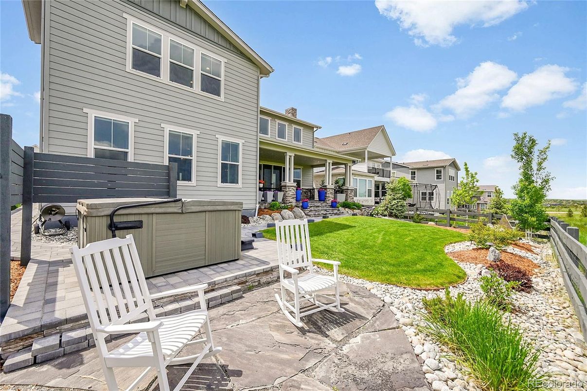 Backyard, Exterior, Hot Tub