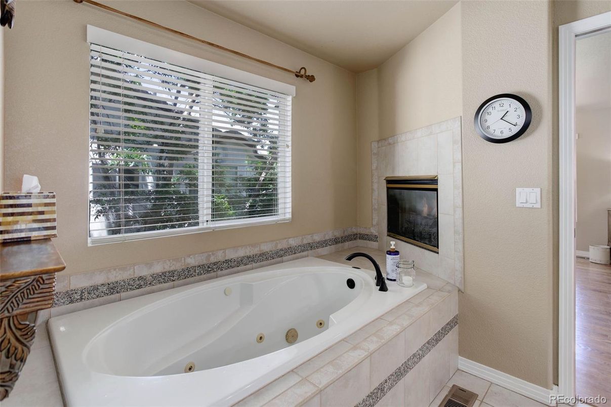 Bathroom, Fireplace, Interior